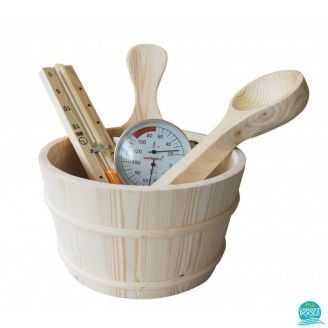 Set accesorii sauna uscata Sentiotec