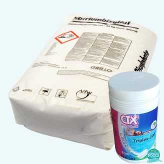 Set corector ph minus 25 kg plus clor multifunctional CTX392 1 kg
