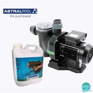 Pachet pompa piscina Sena 9 mc/h, plus antialge cu limpezire 5 l, AstralPool