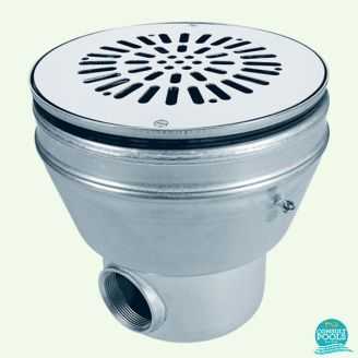 Sifon scurgere inox AISI-316, liner, Astral Pool 00275