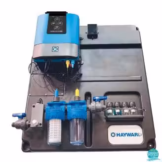 Sistem Control Station Panel pH/Clor liber (ppm) si temperatura