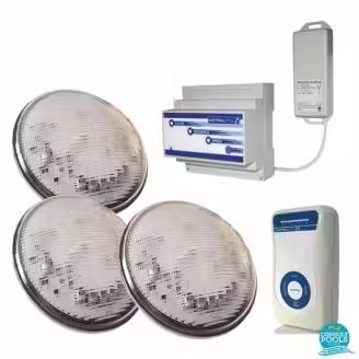 Sistem iluminare piscina leduri multicolore RGB 2X27 W AstralPool 