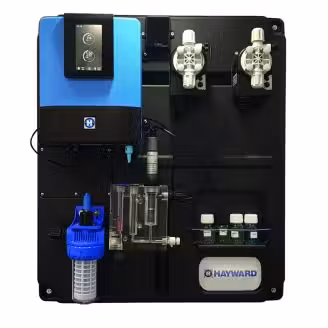 Sistem Control Station Panel pH/Clor liber (ppm) si temperatura
