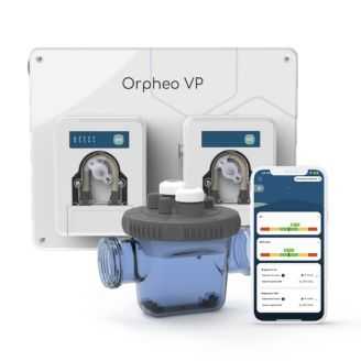 Sistem de dozare si control pH Redox, 1.5 l h, pentru piscine pana in 150 mc, Orpheo VP