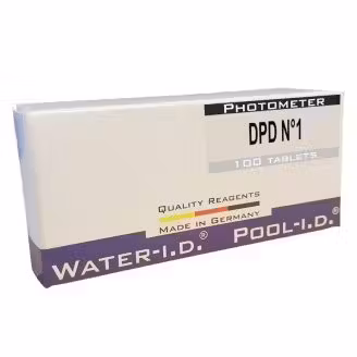 Tablete reactivi clor liber Cl / Br DPD no 1, pastile, tester fotometru, cutie 100 tablete Water Id