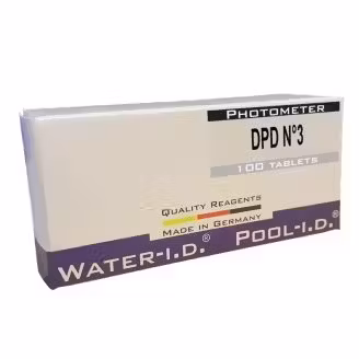 Tablete reactivi clor total DPD no 3, pastile, tester fotometru, cutie 100 tablete Water Id