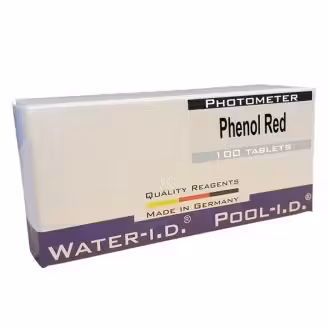 Tablete reactivi pH Phenol-Red, pastile, tester fotometru, cutie 100 tablete Water Id