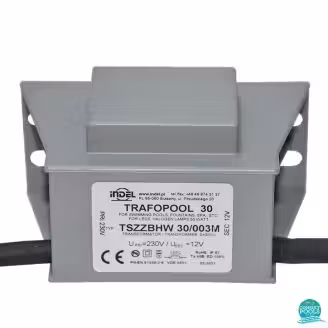 Transformator piscina 30W/30/003M, 230V/12V-2.5A, IP67, Indel Polonia (470030-003)