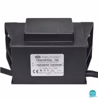 Transformator piscina 105W/003M, 230V/12V-8.75A, IP67, Indel Polonia (470105-003)