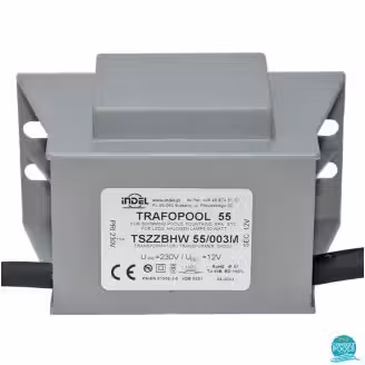 Transformator piscina 55W/003M, 230V/12V-4.58A, IP67, Indel Polonia (470055-003)