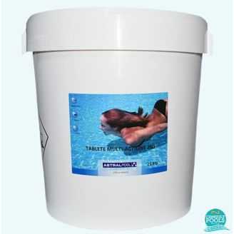 Triplex tablete multiaction 250 gr, 83 % Astral Pool 25 kg