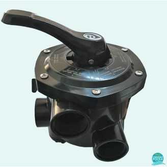 Vana multiport 6 cai side / laterala filtru piscina 1 1/2" Emaux
