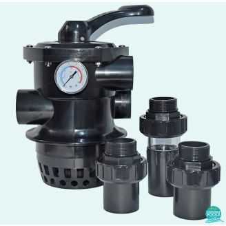 Vana multiport top filtru piscina 1 1/2" Emaux