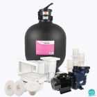 Kit echipament piscina volum 36 mc Hayward HY36EM258252