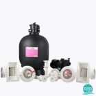 Kit echipament piscina volum 55 mc HPEMI55S