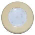 Kit proiector piscina LumiPlus Flexi V1, fara nisa, led alb rece, 16 W, 1485 l, 5700 K, AC, 12V, rama bej AstralPool